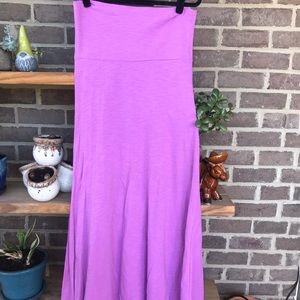 LuLaRoe Maxi skirt / dress, size Med
